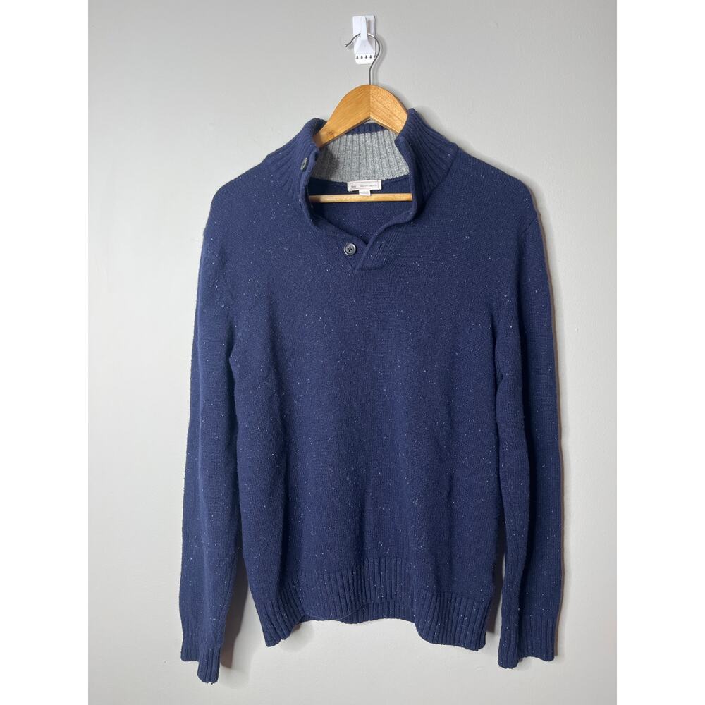 Gap Womens Lambs Wool Half button Sweater Large